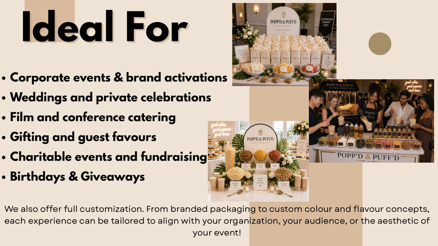 LIVE Gourmet Snack Experience